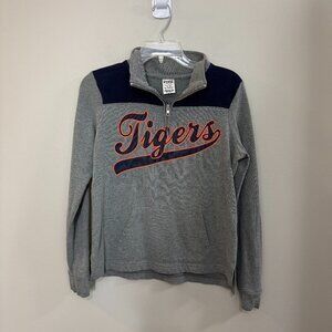 Pink by Victoria Secrets + 5th Ocean Collab Detroit Tigers 1/4 Zip  Size XS